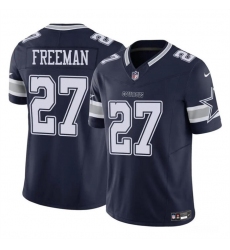 Men's Dallas Cowboys #27 Royce Freeman Navy 2023 F.U.S.E Vapor Untouchable Limited Football Stitched Jersey