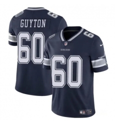 Men's Dallas Cowboys #60 Tyler Guyton Navy 2024 Draft Vapor Untouchable Limited Football Stitched Jersey