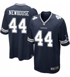 Men's Nike Dallas Cowboys #44 Robert Newhouse Game Navy Blue Team Color NFL Jersey