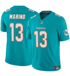 Men's Miami Dolphins #13 Dan Marino Aqua 2023 F.U.S.E Vapor Limited Football Stitched Jersey