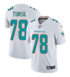 Youth Nike Miami Dolphins #78 Laremy Tunsil White Vapor Untouchable Limited Player NFL Jersey