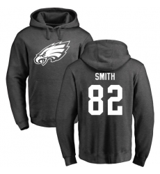 Nike Philadelphia Eagles #82 Torrey Smith Ash One Color Pullover Hoodie