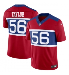 Men's New York Giants #56 Lawrence Taylor Century Red Alternate Vapor F.U.S.E. Limited Football Stitched Jersey