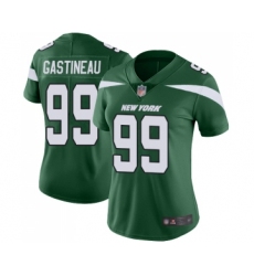 Women's New York Jets #99 Mark Gastineau Green Team Color Vapor Untouchable Limited Player Football Jersey