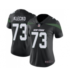 Women's New York Jets #73 Joe Klecko Black Alternate Vapor Untouchable Limited Player Football Jersey
