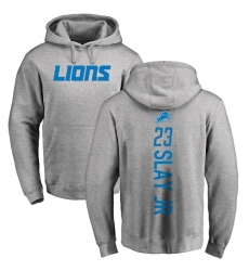 NFL Nike Detroit Lions #23 Darius Slay Jr Ash Backer Pullover Hoodie