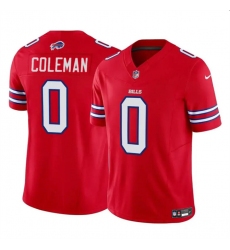 Youth Buffalo Bills #0 Keon Coleman Red 2024 Draft F.U.S.E. Vapor Untouchable Limited Football Stitched Jersey